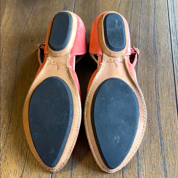 J Shoes Suede ‘Amber’ Ankle Strap Flats - Picture 5 of 8